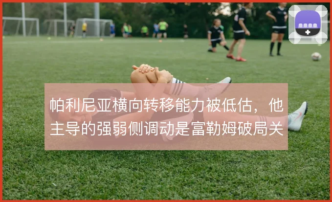 帕利尼亚横向转移能力被低估，他主导的强弱侧调动是富勒姆破局关键